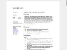 History of Life on Earth Lesson Plan History of Life on Earth Lesson Plan