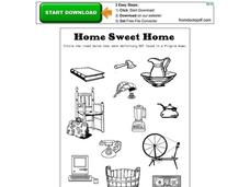 Home Sweet Home Worksheet Home Sweet Home Worksheet