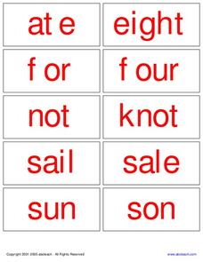 Homonyms Worksheet Homonyms Worksheet