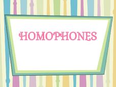 Homophones PPT Homophones PPT