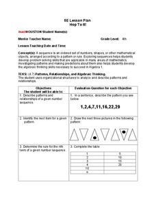 Hop To It! Lesson Plan Hop To It! Lesson Plan
