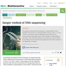Sanger Method of DNA Sequencing Instructional Video Sanger Method of DNA Sequencing Instructional Video