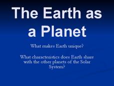 The Earth as a Planet PPT The Earth as a Planet PPT
