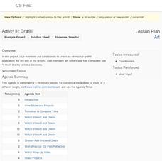 Art: Graffiti Lesson Plan Art: Graffiti Lesson Plan
