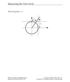 Measuring the Unit Circle Assessment Measuring the Unit Circle Assessment