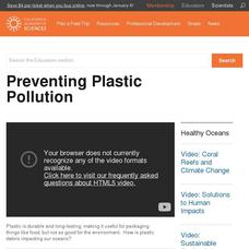 Preventing Plastic Pollution Instructional Video Preventing Plastic Pollution Instructional Video