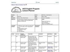 Hospitality Lesson Plan Hospitality Lesson Plan
