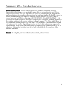 Acid-Base Indicators Lab Resource Acid-Base Indicators Lab Resource