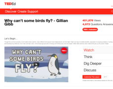 Why Can't Some Birds Fly? Instructional Video Why Can't Some Birds Fly? Instructional Video