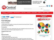 Foot Volleyball Lesson Plan Foot Volleyball Lesson Plan