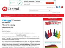Fitness Speedway Lesson Plan Fitness Speedway Lesson Plan