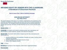 How Are We Different? Lesson Plan How Are We Different? Lesson Plan