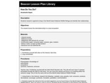 How Do You Do? Lesson Plan How Do You Do? Lesson Plan