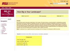 How Big Is Your Landscape? Lesson Plan How Big Is Your Landscape? Lesson Plan