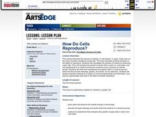 How Do Cells Reproduce? Lesson Plan How Do Cells Reproduce? Lesson Plan
