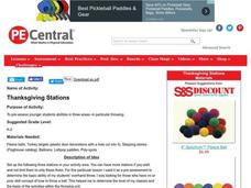 Thanksgiving Stations Lesson Plan Thanksgiving Stations Lesson Plan