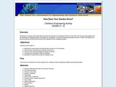 How Does Your Garden Grow? Lesson Plan How Does Your Garden Grow? Lesson Plan