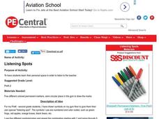 Listening Spots Lesson Plan Listening Spots Lesson Plan