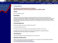 The Demise of the Great American Frontier Lesson Plan The Demise of the Great American Frontier Lesson Plan