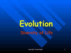 Evolution – Diversity of Life PPT Evolution – Diversity of Life PPT