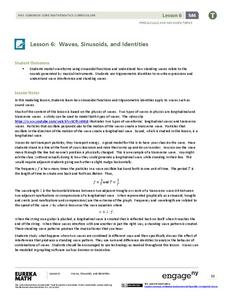Waves, Sinusoids, and Identities Lesson Plan Waves, Sinusoids, and Identities Lesson Plan