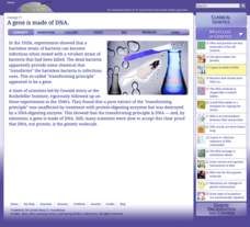 A Gene Is Made of DNA Interactive A Gene Is Made of DNA Interactive