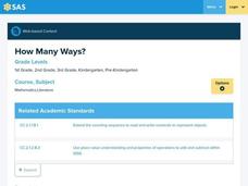 How Many Ways? Lesson Plan How Many Ways? Lesson Plan