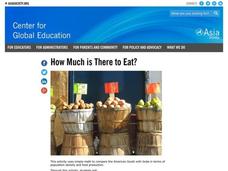 How Much is There to Eat? Lesson Plan How Much is There to Eat? Lesson Plan
