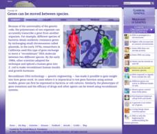 Genes Can Be Moved Between Species Interactive Genes Can Be Moved Between Species Interactive
