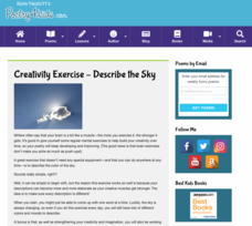 Creativity Exercise - Describe the Sky Activity Creativity Exercise - Describe the Sky Activity
