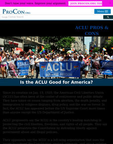 ACLU Handout ACLU Handout