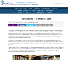 Banned Books Handout Banned Books Handout