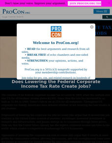 Corporate Tax Rate and Jobs Handout Corporate Tax Rate and Jobs Handout