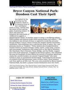 Bryce Canyon National Park: Hoodoos Cast Their Spell (64) Lesson Plan Bryce Canyon National Park: Hoodoos Cast Their Spell (64) Lesson Plan