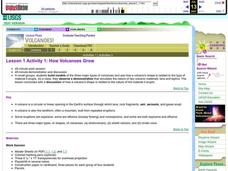 How Volcanoes Grow Lesson Plan How Volcanoes Grow Lesson Plan