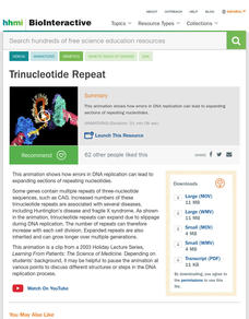 Tri Nucleotide Repeat Instructional Video Tri Nucleotide Repeat Instructional Video