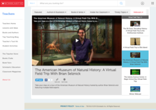 The American Museum of Natural History: A Virtual Field Trip with Brian Selznick Instructional Video The American Museum of Natural History: A Virtual Field Trip with Brian Selznick Instructional Video