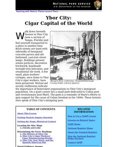 Ybor City: Cigar Capital of the World Lesson Plan Ybor City: Cigar Capital of the World Lesson Plan