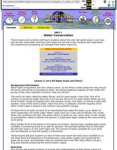 Water Conservation Lesson Plan Water Conservation Lesson Plan
