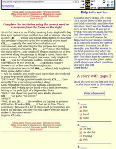 ESL Fill In The Blanks Comprehension Interactive ESL Fill In The Blanks Comprehension Interactive