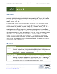 Grade 10 ELA Module 3: Unit 2, Lesson 6 Lesson Plan Grade 10 ELA Module 3: Unit 2, Lesson 6 Lesson Plan