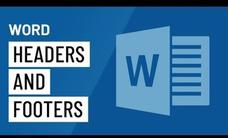 Word: Header and Footers Instructional Video Word: Header and Footers Instructional Video
