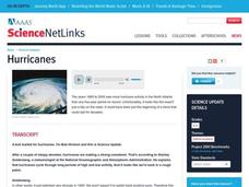 Hurricanes Lesson Plan Hurricanes Lesson Plan