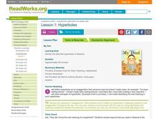 Hyperboles Lesson Plan Hyperboles Lesson Plan