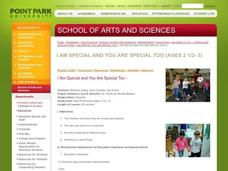 I Am Special and You Are Special Too Lesson Plan I Am Special and You Are Special Too Lesson Plan