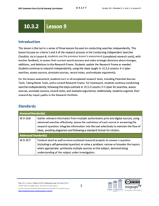 Grade 10 ELA Module 3: Unit 2, Lesson 9 Lesson Plan Grade 10 ELA Module 3: Unit 2, Lesson 9 Lesson Plan