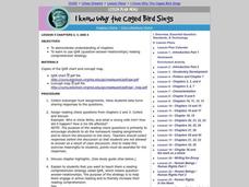 I Know Why the Caged Bird Sings Lesson Plan I Know Why the Caged Bird Sings Lesson Plan