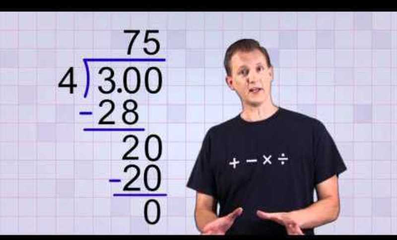 Convert Any Fraction to a Decimal Video Convert Any Fraction to a Decimal Video