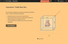 Whole Number Exponents: Teddy Bear Box Interactive Whole Number Exponents: Teddy Bear Box Interactive
