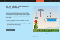Decimal Addition: Adding Little Pieces Interactive Decimal Addition: Adding Little Pieces Interactive